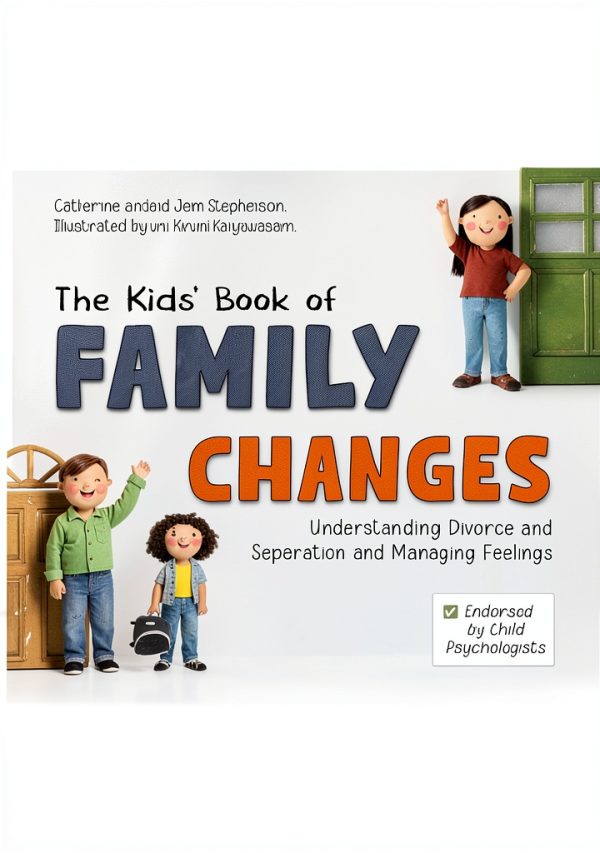 Wooden House Kids Emotional Learning Book Marriage Divorce Ages 6-10-0