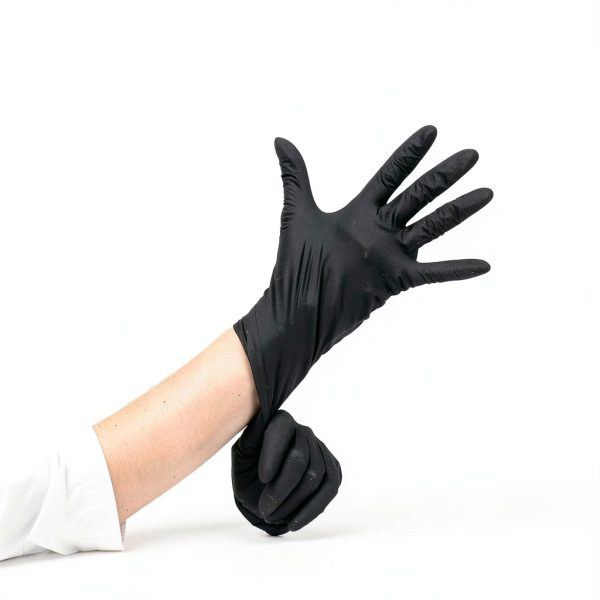 FifthPulse Unisex Chemical Resistant Gloves Large/Small Size 100 &-5