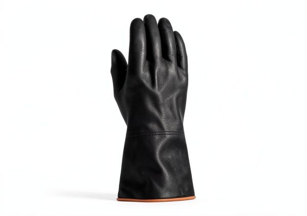 14" XL Latex Chemical Resistant Gloves - Long Dishwashing Gloves Men-2