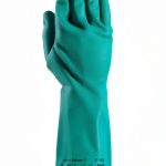 Alphatec Solvex 37-155 Nitrile Gloves – Unflocked XL Green (12 Pairs)-0