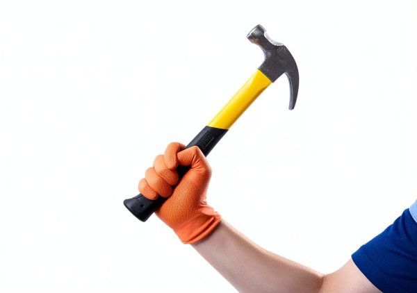 Venom Steel Orange Nitrile Gloves 8 mil Thick Large 100 Count-6